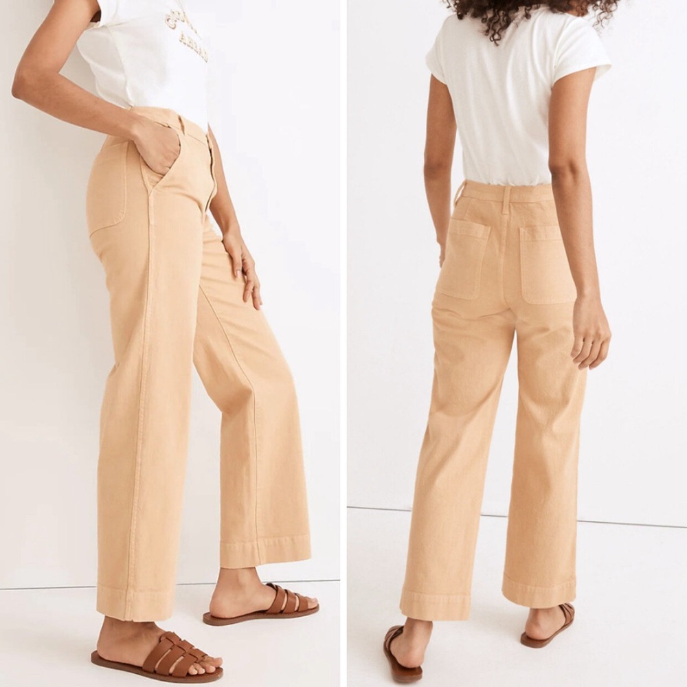 NWT Madewell The Perfect Vintage Wide Leg Pant 30 SOLD OUT